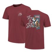 Mississippi State Our State Comfort Colors Pocket Tee